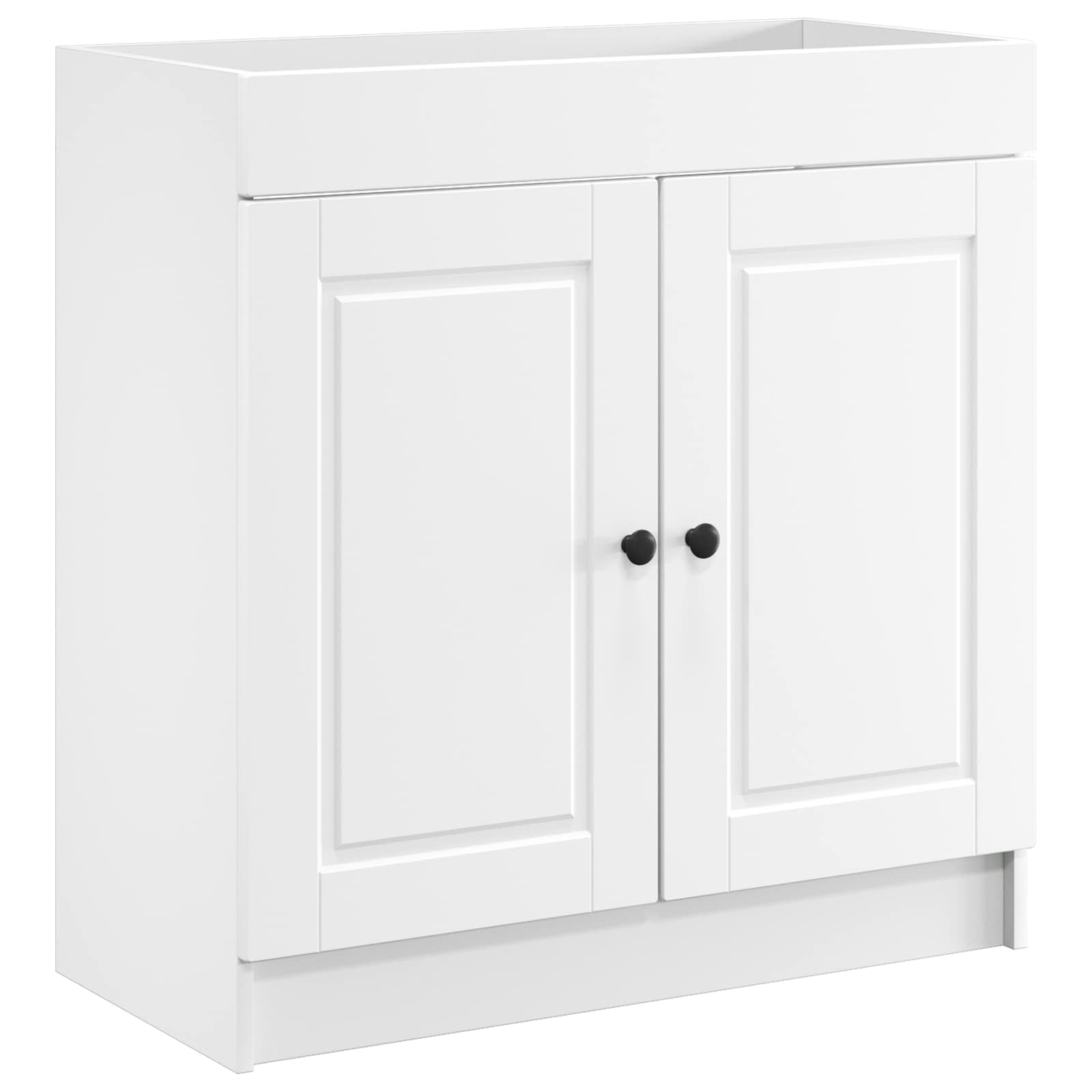 Unter Dem Waschbecken Badschrank Weiß 78,5 X 37,5 X 81 Cm Vidaxl