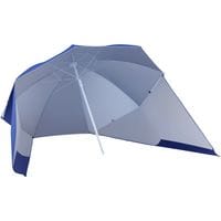 Strandsonnenschirm, Moderner Sonnenschutz, Upf 50+ Lichtschutzfaktor, Inklusive Tragetasche, Marineblau