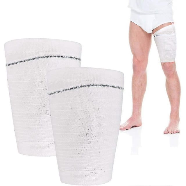 1/2 Stück Stoff-katheterhülle, Urinbeutelhalter Für Beine, Drainagebeutel, Elastische Beingurte-1pcs