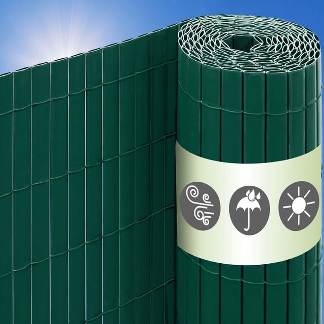 100x600 Sichtschutz Balkon - Pvc Sichtschutzmatte Garten - Windschutz Terrasse