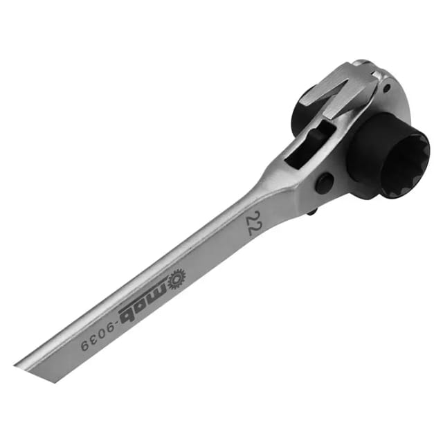 Mob Outillage - Gerüstratsche 4 In 1 - 19 & 22mm Mit Handschlaufe Auf Karte - Mob - 9039191001