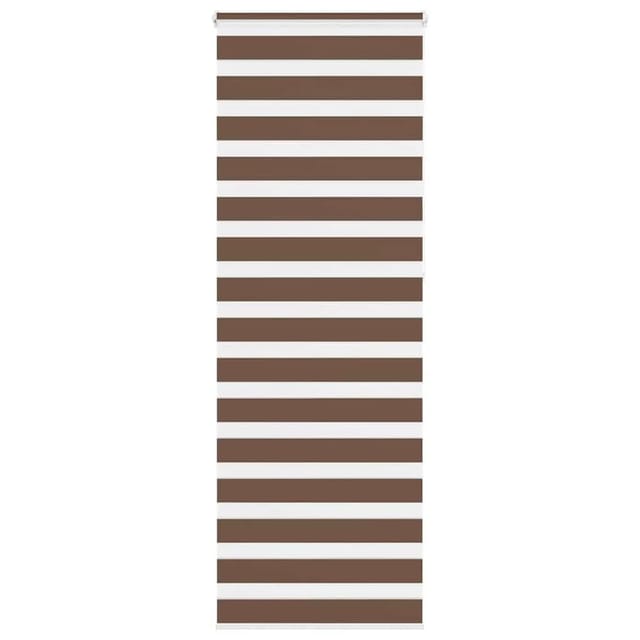 Zebrarollo Braun 90x230 Cm Stoffbreite 85,9 Cm Polyester Vidaxl