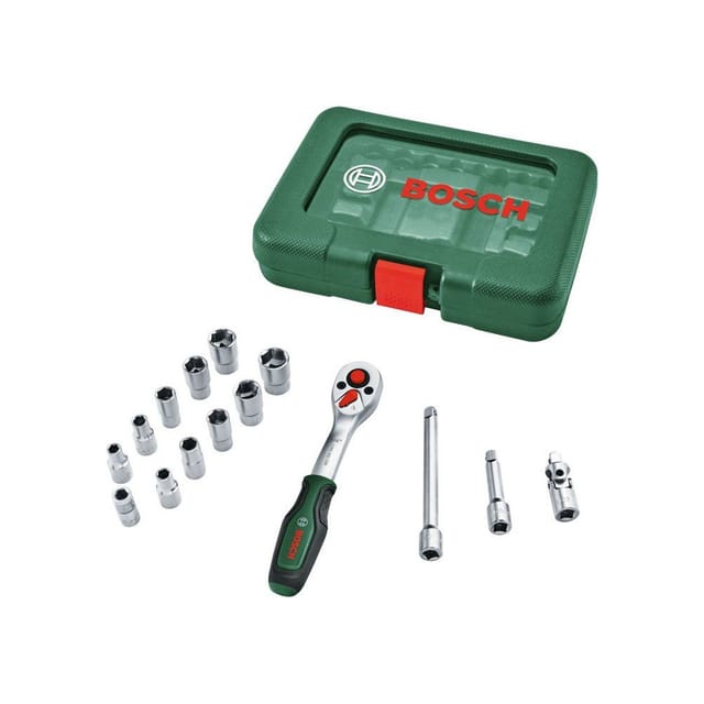 Ratschen-satz 1/4" - Bosch - 15 Teile