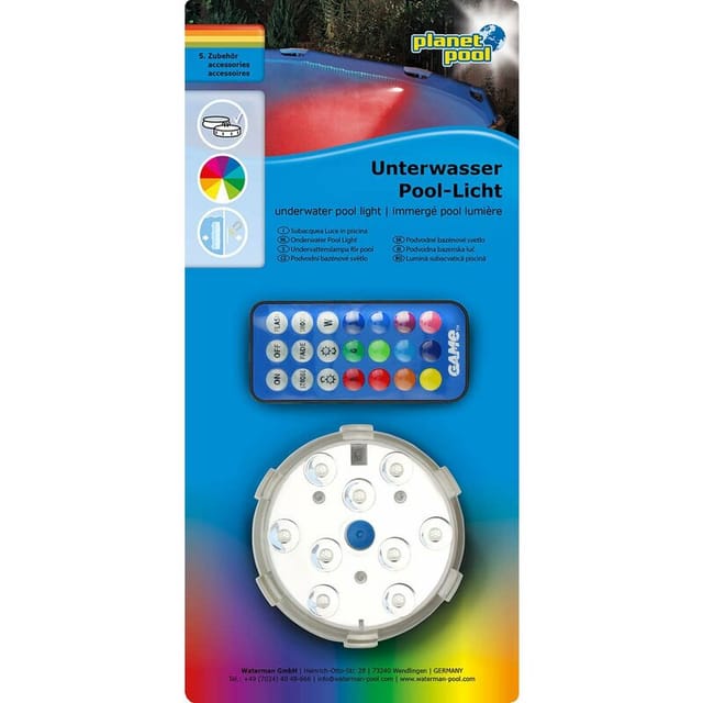 Unterwasserlicht 3'' Mit Magnet Und Fernbedienung