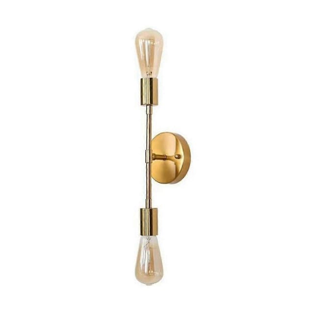 Goldene Wandleuchte Für Den Schminktisch, Goldene Wandleuchte Für Die Veranda, Industrielle Wandleuchte, Schlichte Schmiedeeiserne Wandleuchte ( )