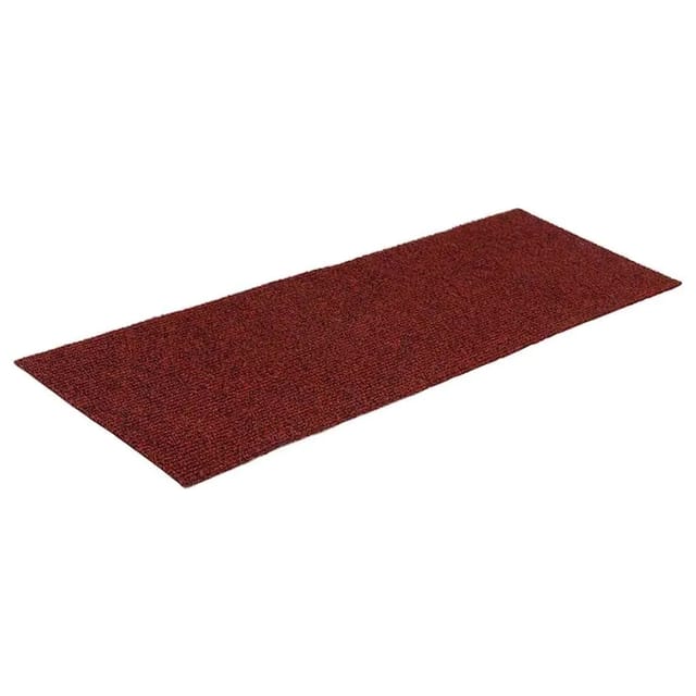 vidaXL Stufenmatten Selbstklebend 15 Stk 60x25 cm Bordeauxrot Rechteckig 326916