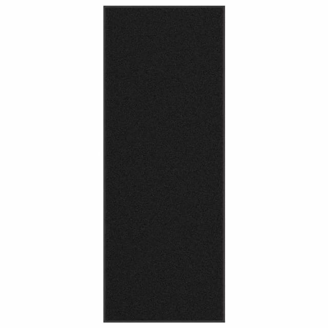 vidaXL Fußmatte Schwarz 115x300 cm 4105609