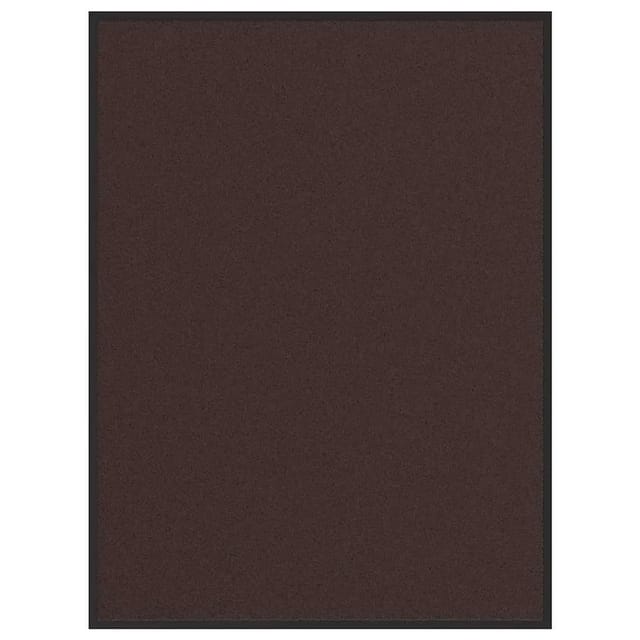 vidaXL Fußmatte Braun 90x120 cm 4105628