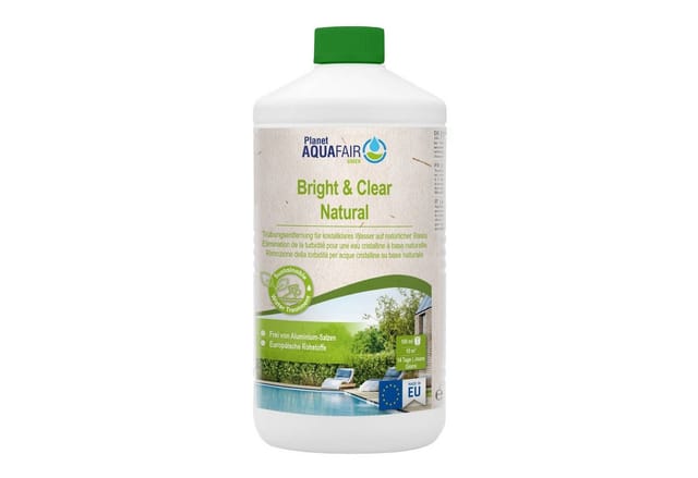 Planet Aquafair Green Poolpflege Bright & Clear Natural 1 l