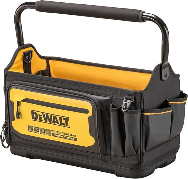 Borsa Aperta Con Impugnatura Dewalt 36 Tasche Ip54 E Tracolla Rigida Dwst60106-1