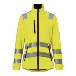 Kübler Softshell Jacke Damen REFLECTIQ PSA 2 warngelb Form 1509 Größe L