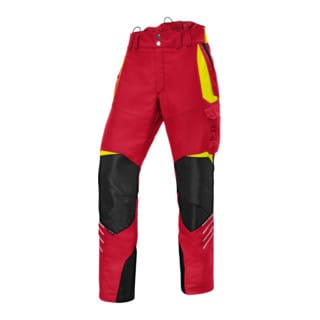 Kübler Schnittschutzhose FOREST PSA 3 rot/warngelb Form 2750 Größe 3XL-89