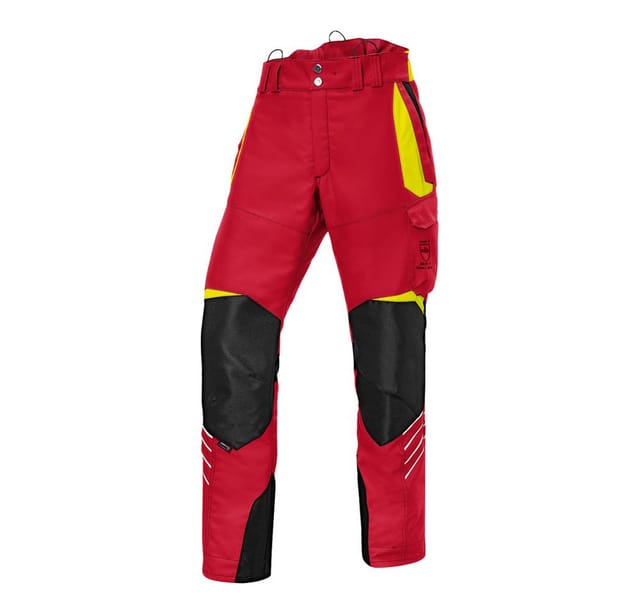 Kübler Schnittschutzhose FOREST PSA 3 rot/warngelb Form 2750 Größe S-89