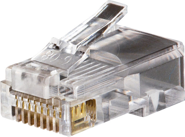 KLT VDV826611 - RJ45 Modular Stecker, Cat.5e, 100 Stück