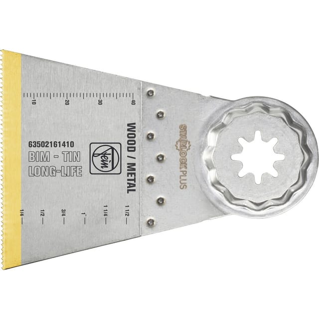Fein Sägeblatt E-cut Bi-metall Mit Tin-beschichtung, Länge 50 Mm, Breite 65 Mm, Ve 1