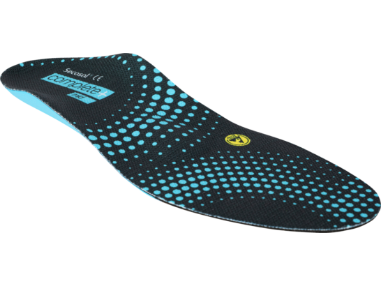 Secosol Einlegesohle Secosol® Complete+ Mid Größe 42 Schwarz/blau