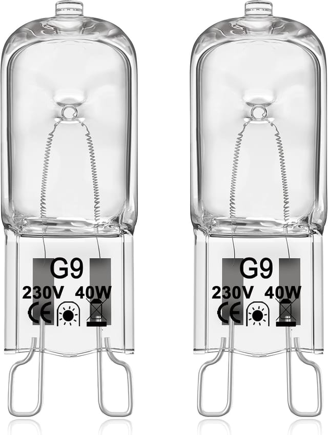 G9 Backofenlampe, Halogenlampen 230v 40w G9 Halogen Dimmbar, 500lm 300°c Toleranzlampe, Für Neff/aeg/smeg/hotpoint/bosch/whirlpool/, Electrolux/zanussi/de Dietrich Backofen, 10er Pack [energieklasse F