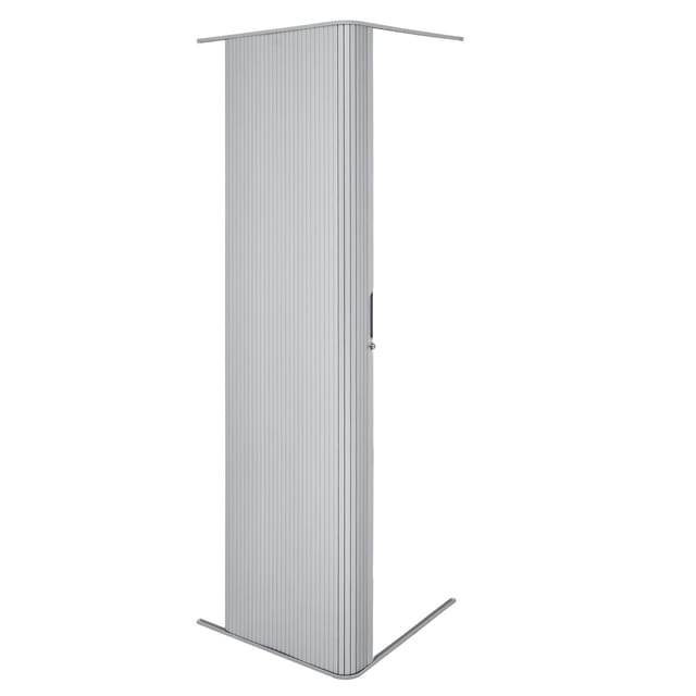 Rollladen Duschtür 200cm X 60cm Silber, Wasserdicht Wohnwagen