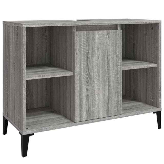 Maison Exclusive - Waschbeckenunterschrank Grau Sonoma 80x33x60 C