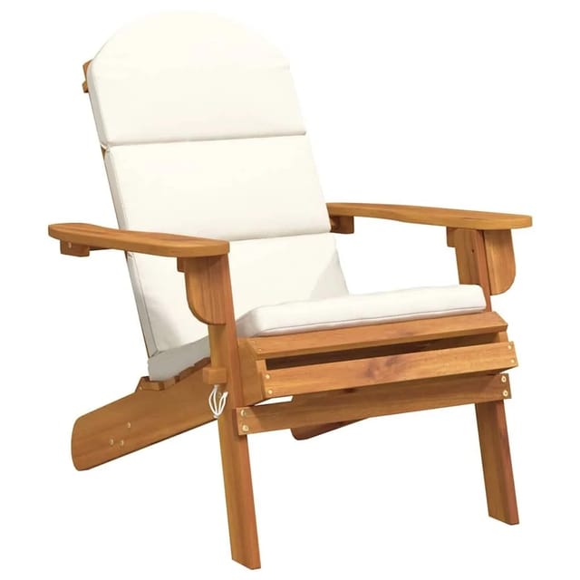 vidaXL Adirondack-Gartenstuhl mit Kissen Massivholz Akazie 360031