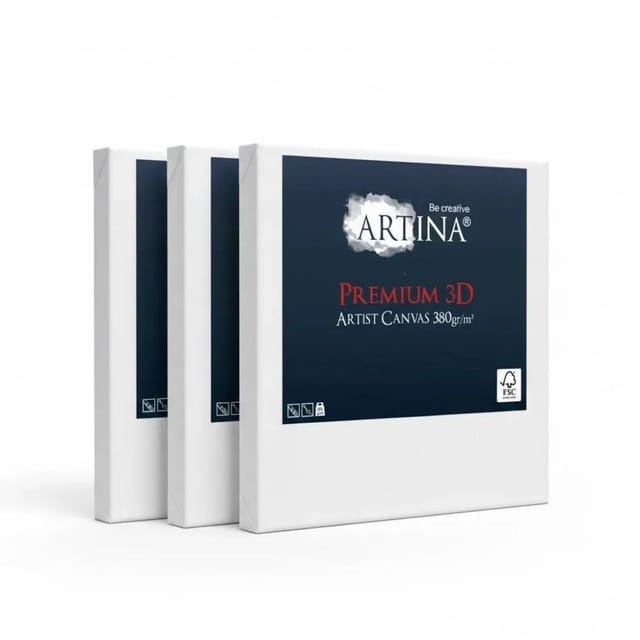 Artina Premium 3D Keilrahmen 60x60cm FSC 3tlg