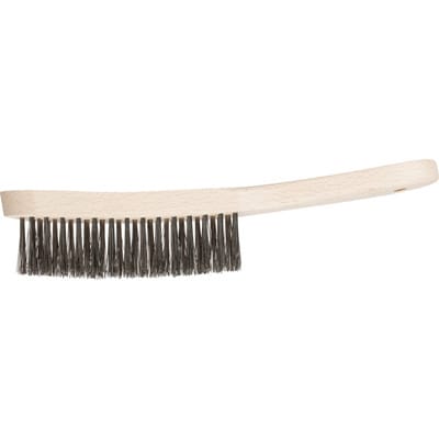 PFERD TOOLS Handbürste für Kehlnähte HBK 3reihig Edelstahl-Draht-Ø 0,35 mm