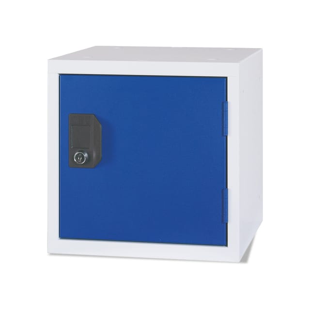 STIER Schließfachwürfel 305 x 305 x 305 mm lichtgrau stapelbar