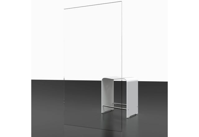 Schulte Badewannenfaltwand Angle 112x142 cm, Sicherheitsglas, 2-teilig mit Festelement Chromoptik