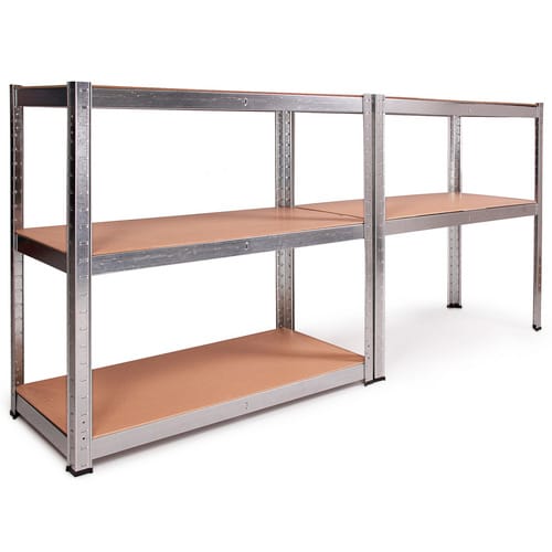 ONDIS24 Schwerlastregal Steckregal Metallregal Basti 70 x 30 verzinkt, 1-tlg., steckbar, robust