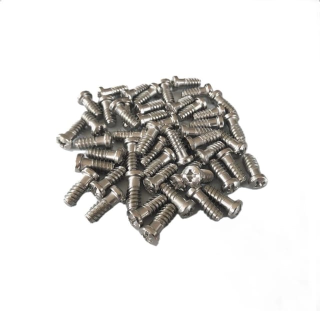 NELI Schrauben-Set Euroschrauben, Möbelschrauben, Maße 6,3 x 16 mm, Rundkopf, (50 St)