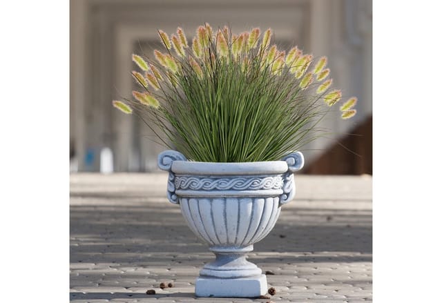 Kunstblumenstrauß 10 Bündel Kunstpflanzen Wie Echt Künstliche Pflanzen Außenbereich, Diwzbyn, Höhe 43 cm, Kunstgras 43cm Grün Pampasgras Wetterfest Balkonpflanzen