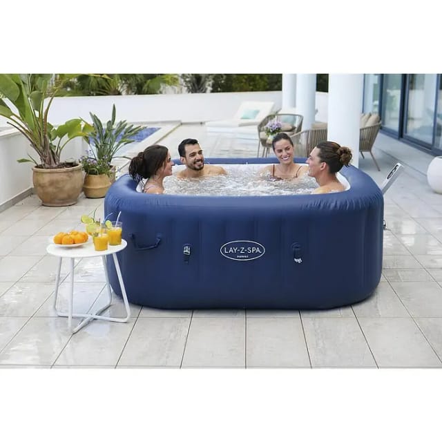 BESTWAY Pool Bestway LAY-Z-SPA Whirlpool Hawaii AirJet 180 x 180 x 71 cm Kobaltblau