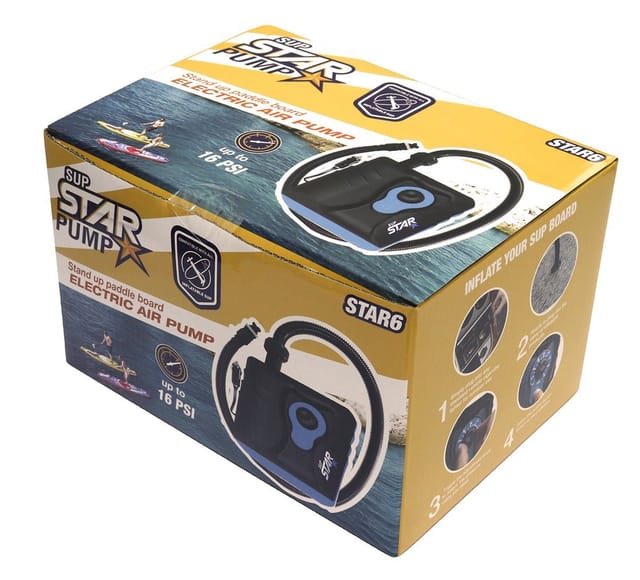 SUP-Board STAR PUMP 6 SUP Pump 12V Super Electric Pump E-Pumpe