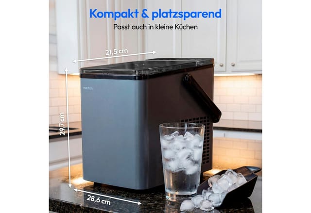 Medion® Elektrischer Eiswürfelbereiter MEDION Eiswürfelbereiter MD 100117