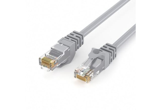 JAMEGA CAT 6 Patchkabel RJ45 Rohkabel LAN Kabel Ethernet Netzwerkkabel LAN-Kabel, CAT.6, RJ-45 Stecker (Ethernet) (300 cm)