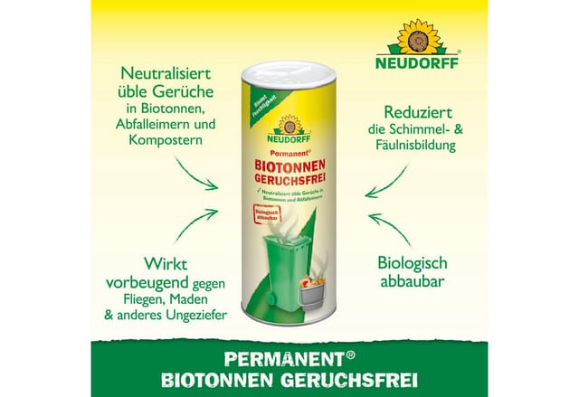 Neudorff Permanent Biotonnen Geruchsfrei - 3x 500 G