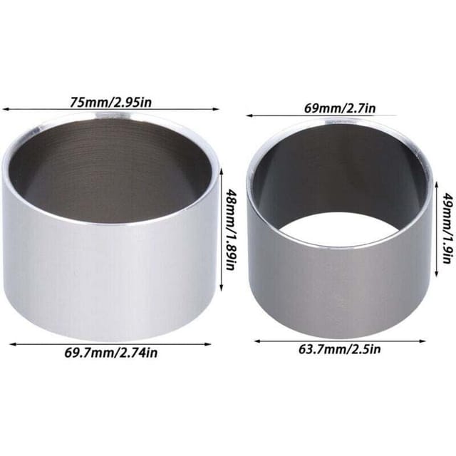 Kompressionsring-set Für 1100-w- Und 1500-w-kompressoren, Leicht, Leise, Ölfrei, Für 2-zylinder-luftkompressoren