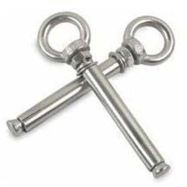 M8 X 100 Mm Spreizdübel, Stahlhülse, Ösenschraube Aus Edelstahl 304, Betondübel, Ösenschraube, Dübel, Bolzen, 2er-pack