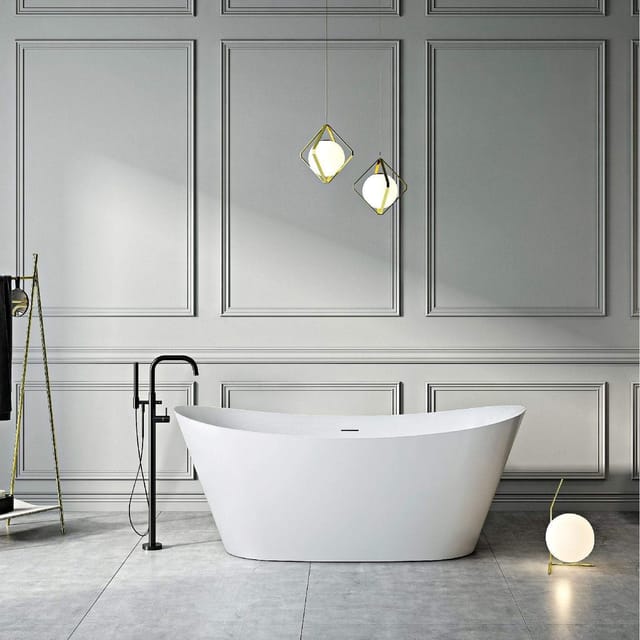 Freistehende Badewanne Palma Matt 170 Cm