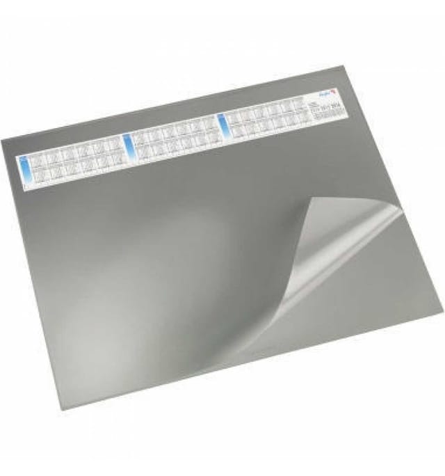 Läufer Schreibunterlage Läufer Durella Ds 65 X 52 Cm (b X H) Mit Folienauflage Kunststoff Grau