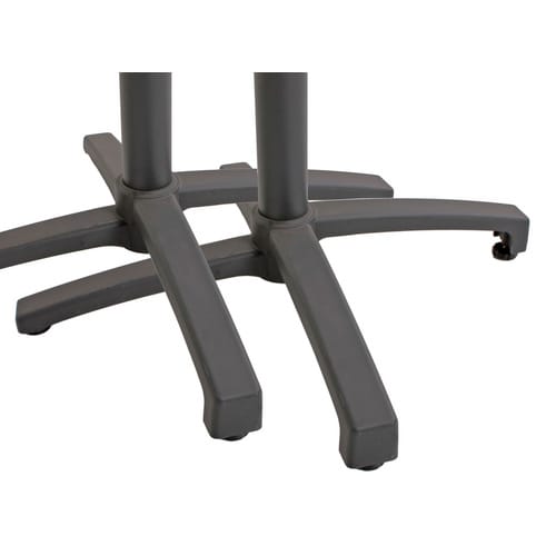 Farbe: schwarz Tischgruppe »TREVISO«, Aluminium, 3-teilig - schwarz
