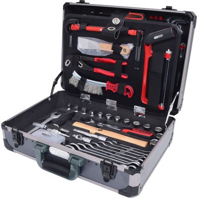 KS Tools 1/4"+1/2" Sanitär-Werkzeugkoffer, 95-tlg.