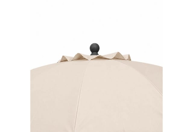 Siena Garden Tropico Mittelstockschirm natur Ø 250cm Sonnenschirm Terrassenschirm