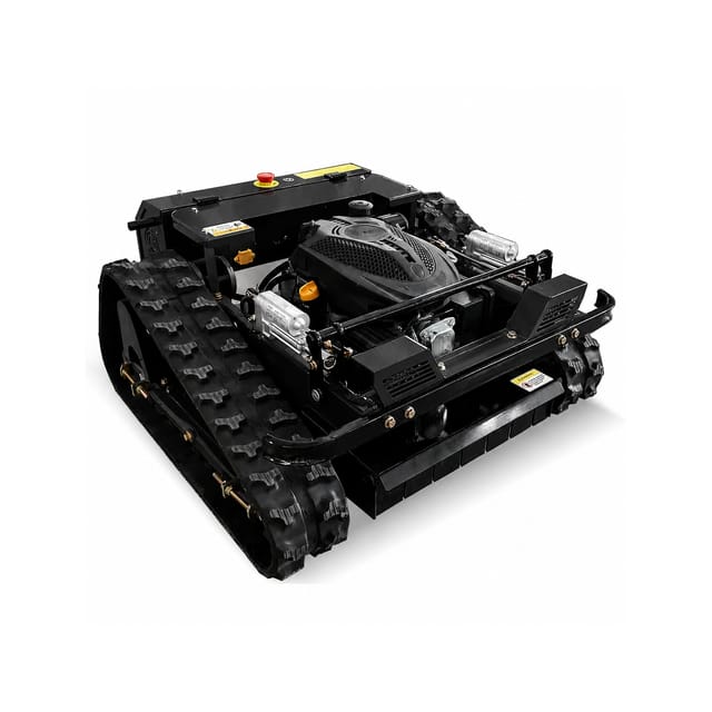 Ferngesteuerter Motor-Rasenmäher CW-500 Schwarz Böschungsmäher