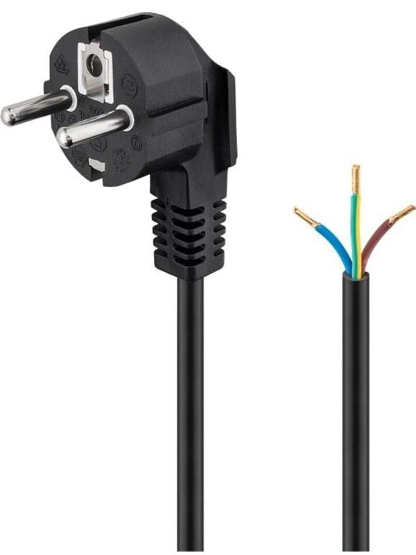 Pro Angle Power cable for confectionery 3 m black 3
