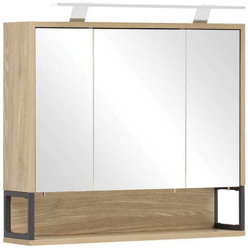 SCHILDMEYER Spiegelschrank Limone (Eiche hell)