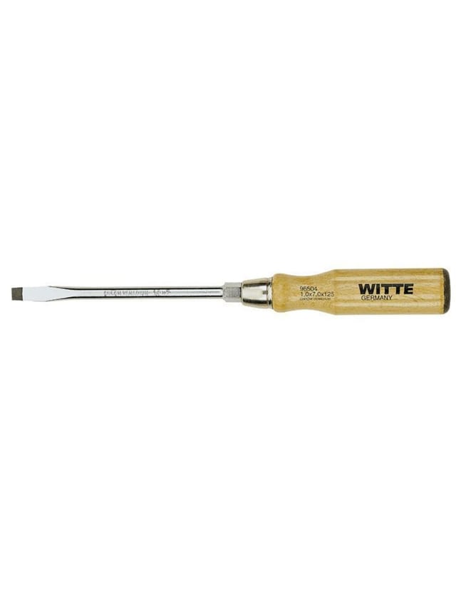 Schraubendreher Witte 4.5x90 Holzgriff Chrom-vanadium