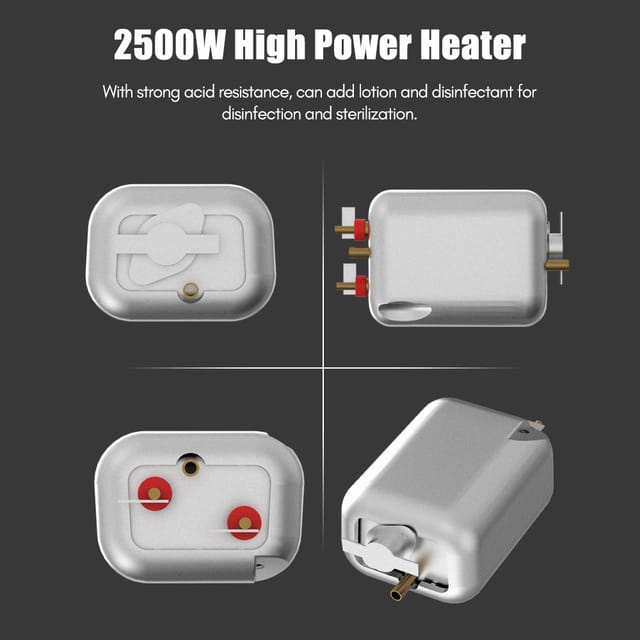 Tragbarer 1500-watt-hochleistungsdampfreiniger Mit 6 Einstellbaren Geschwindigkeitsstufen, Ideal Für Küchenkühlschränke.