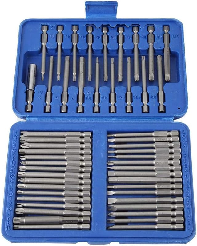 50-in-1 Schraubendreher-set, Isolierter Präzisionsschraubendreher Mit Torx-kreuzschlitzbits, Magnetische Handwerkzeuge