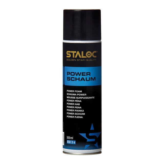 Staloc Power-schaum Spray Vielseitiger Und Kraftvoller Reiniger Für Unzählige Anwendungsgebiete 500 Ml